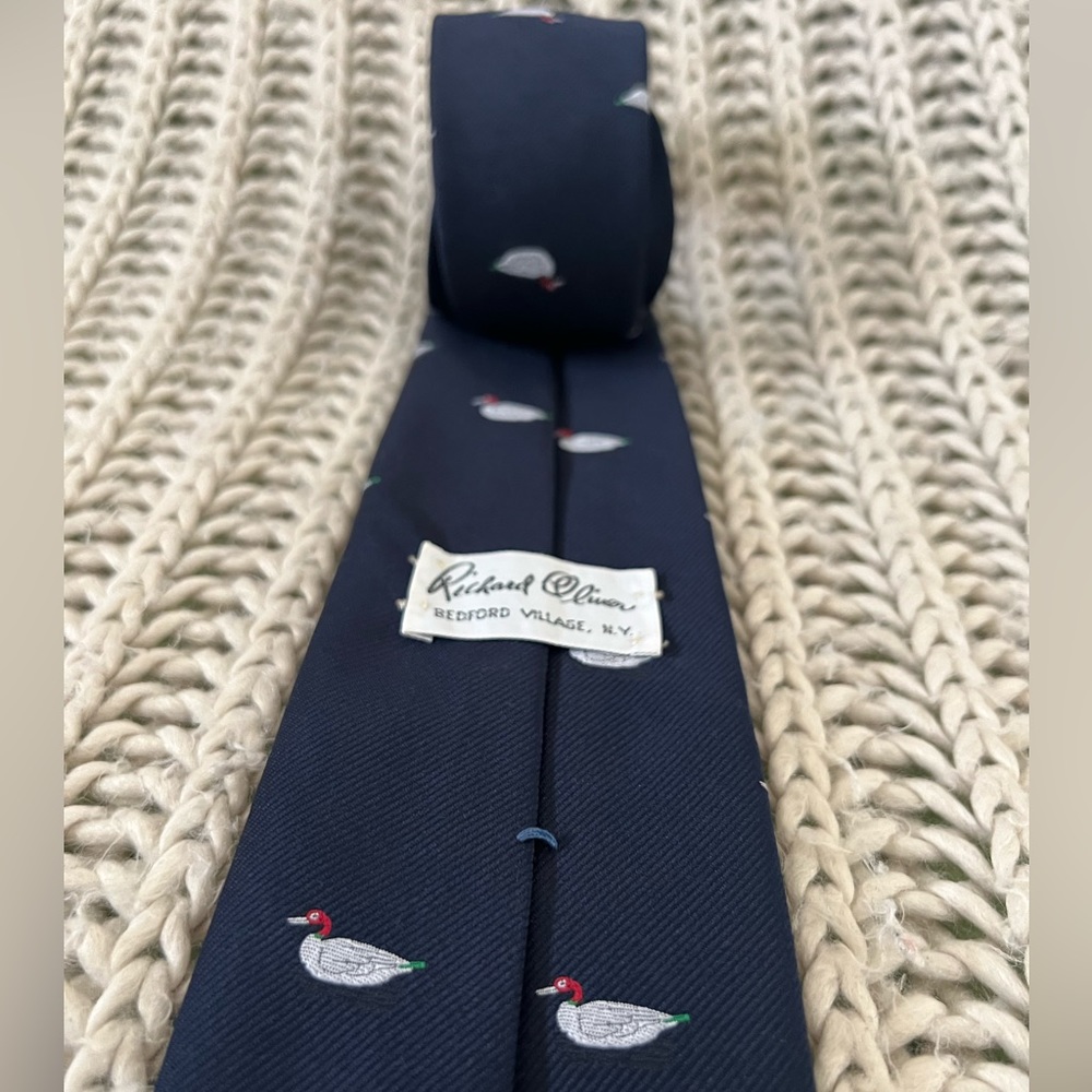 Richard Oliver duck tie